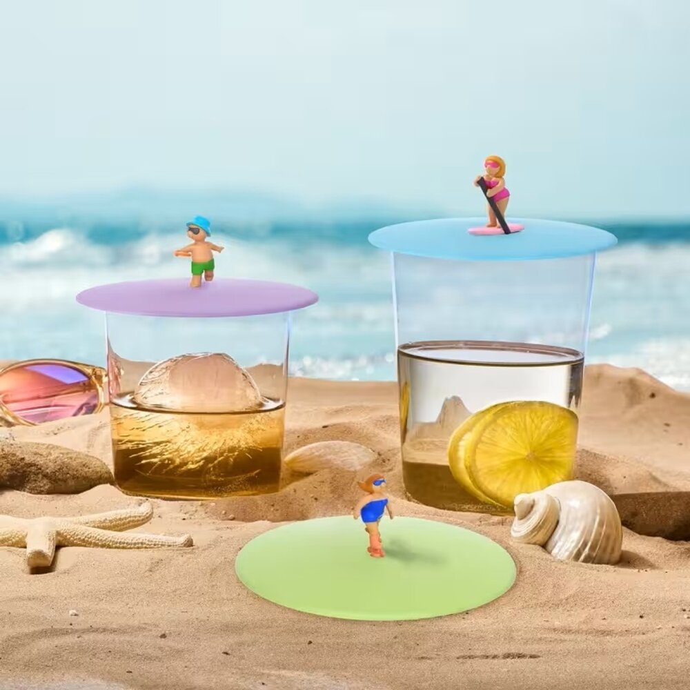 Lurch Lurch - siliconen deksel - summer fun finn frisbee