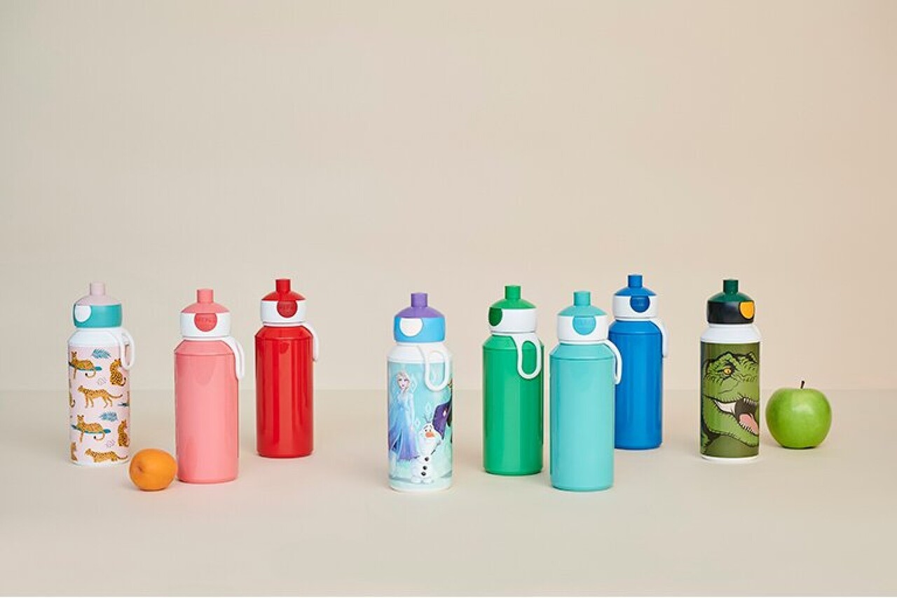 Mepal Mepal - drinkfles pop-up campus 400 ml - boerderijdieren Mepal Mepal - drinkfles pop-up campus 400 ml - boerderijdieren