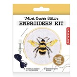 Kikkerland Kikkerland - borduur kit - bee