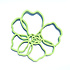 Tools2cook - siliconen panonderzetter anemone - green