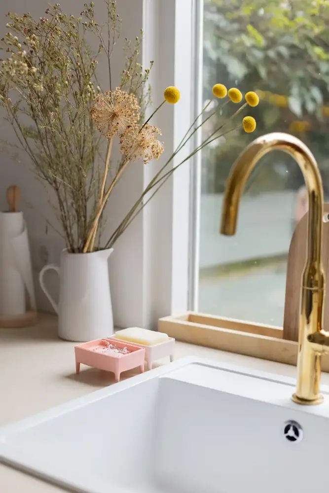 Foekje Fleur Foekje Fleur - bubble buddy + zeep - donkerroze Foekje Fleur Foekje Fleur - bubble buddy + zeep - donkerroze