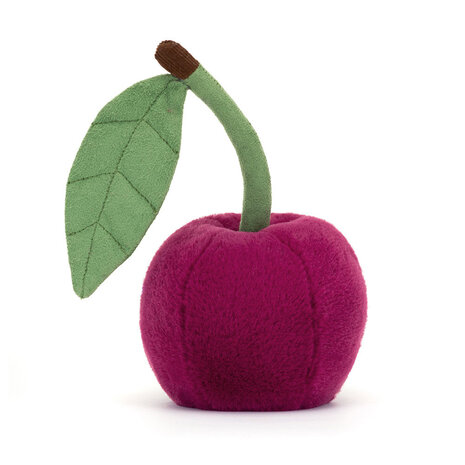Jellycat Jellycat - amuseable knuffel - kers Jellycat Jellycat - amuseable knuffel - kers