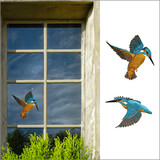 Myrte Myrte - raamsticker - ijsvogel