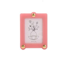 Studio Harm en Elke Studio Harm en Elke - desk frame small square - pink/orange Studio Harm en Elke Studio Harm en Elke - desk frame small square - pink/orange