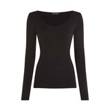 King Louie King Louie - carice v top uni rib - black