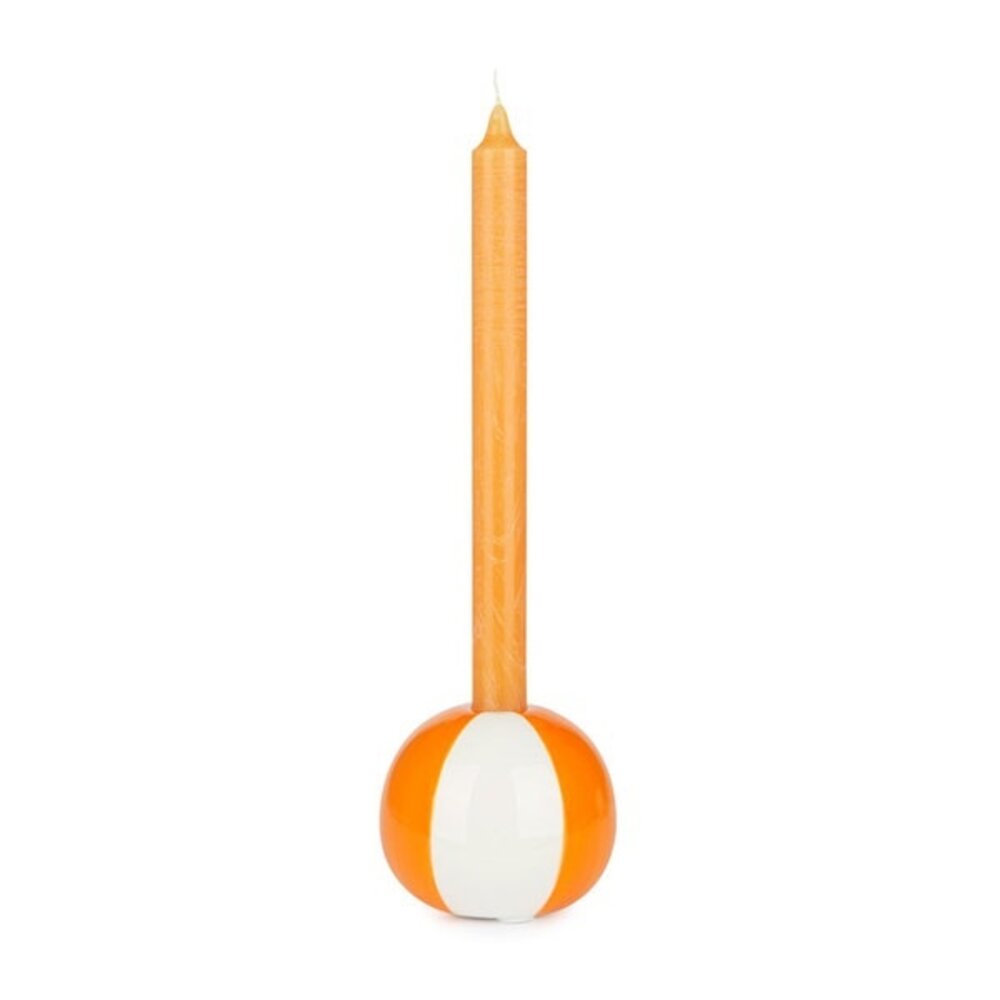 Balvi Balvi x Que rico - kandelaar - strandbal oranje