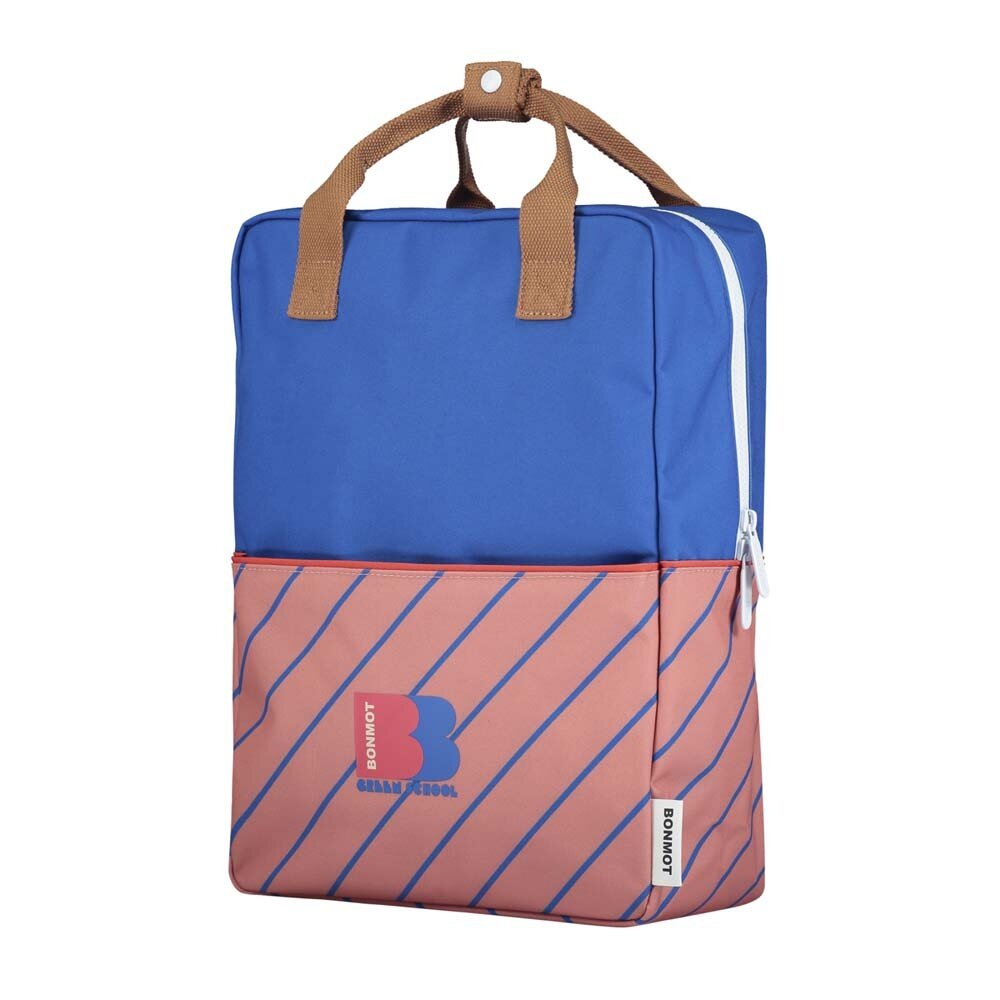 Sticky Lemon Sticky Lemon x BONMOT - backpack large - uni + stripes Sticky Lemon Sticky Lemon x BONMOT - backpack large - uni + stripes