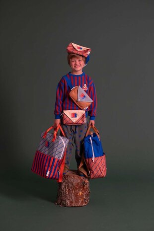 Sticky Lemon Sticky Lemon x BONMOT - backpack large - uni + stripes Sticky Lemon Sticky Lemon x BONMOT - backpack large - uni + stripes