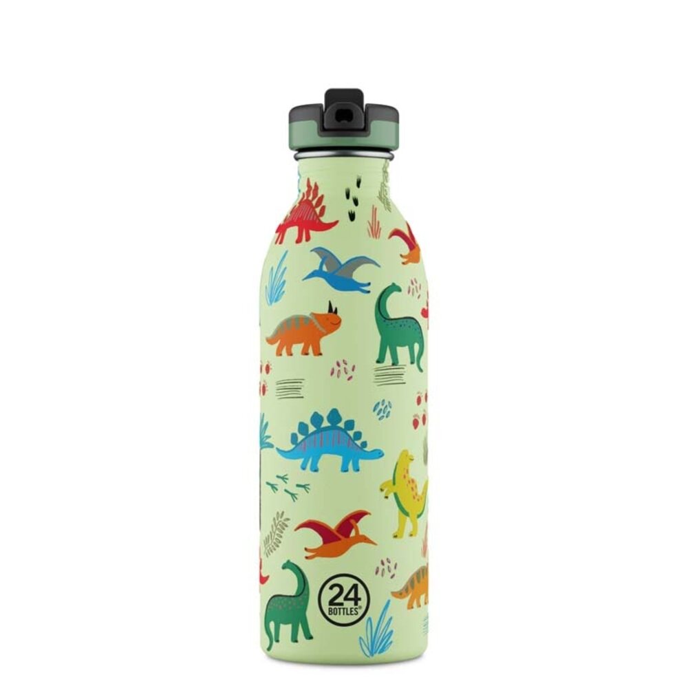 24 Bottles 24 Bottles - rvs drinkfles (500 ml) - jurassic friends