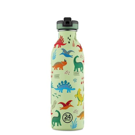 24 Bottles 24 Bottles - rvs drinkfles (500 ml) - jurassic friends
