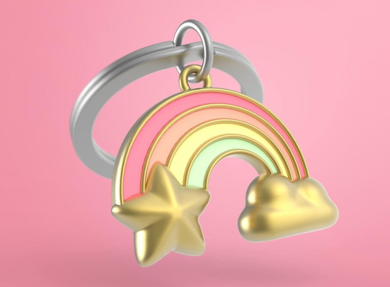 Metalmorphose Metalmorphose - sleutelhanger - rainbow Metalmorphose Metalmorphose - sleutelhanger - rainbow