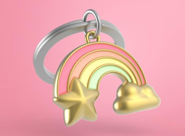 Metalmorphose Metalmorphose - sleutelhanger - rainbow Metalmorphose Metalmorphose - sleutelhanger - rainbow
