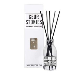 Mijn stijl Mijn stijl - geurstokjes - white cedar & vetiver