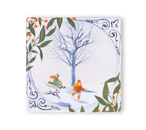 Storytiles Storytiles - tegel small - winter wonderland (10x10 cm) Storytiles Storytiles - tegel small - winter wonderland (10x10 cm)