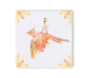 Storytiles Storytiles - tegel small - bird of paradise (10x10 cm) Storytiles Storytiles - tegel small - bird of paradise (10x10 cm)