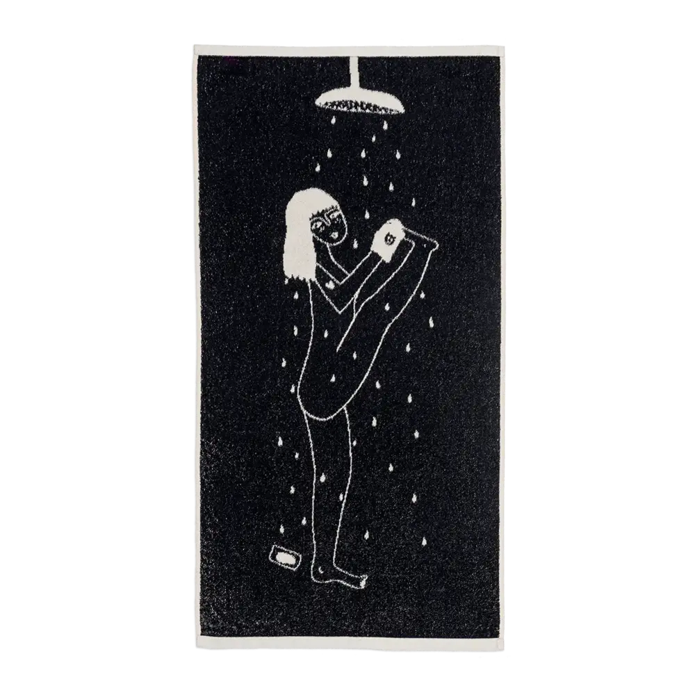 Helen b Helen b - handdoek (set van 2) - yoga in the shower Helen b Helen b - handdoek (set van 2) - yoga in the shower
