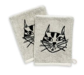 Helen b Helen b - washand (set van 2) - cat