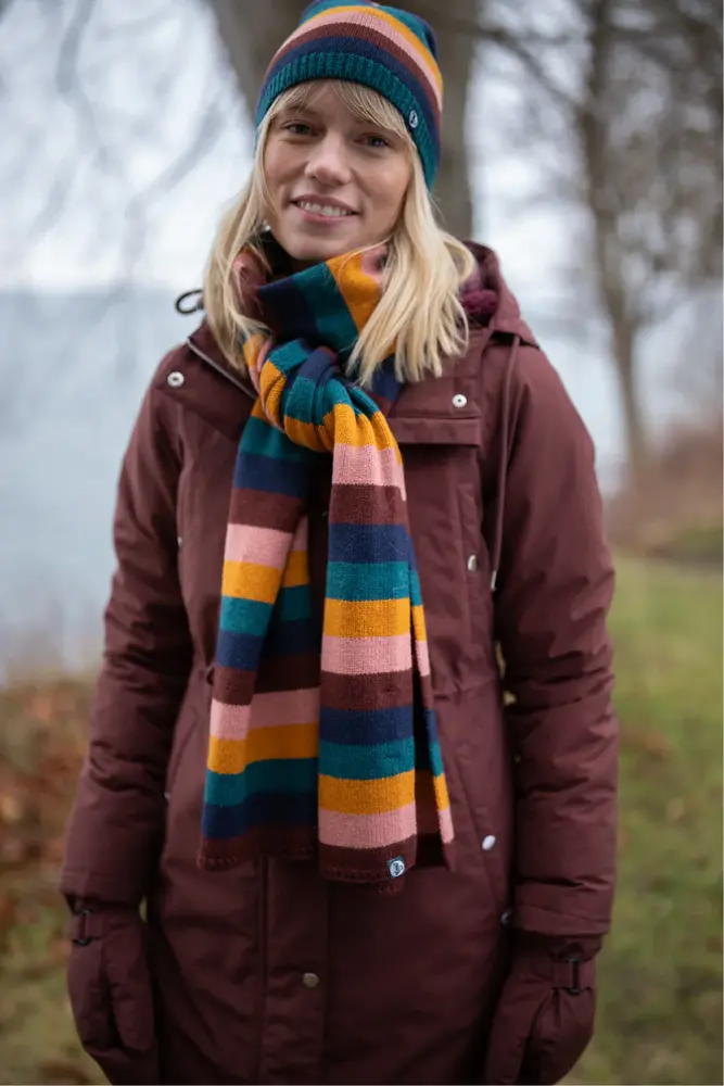 Danefae Danefae - danenora winter parka - deep bordeaux Danefae Danefae - danenora winter parka - deep bordeaux