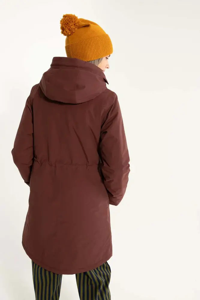 Danefae Danefae - danenora winter parka - deep bordeaux Danefae Danefae - danenora winter parka - deep bordeaux