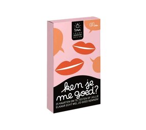 Minus Minus - dilemma kaarten - ken je me goed