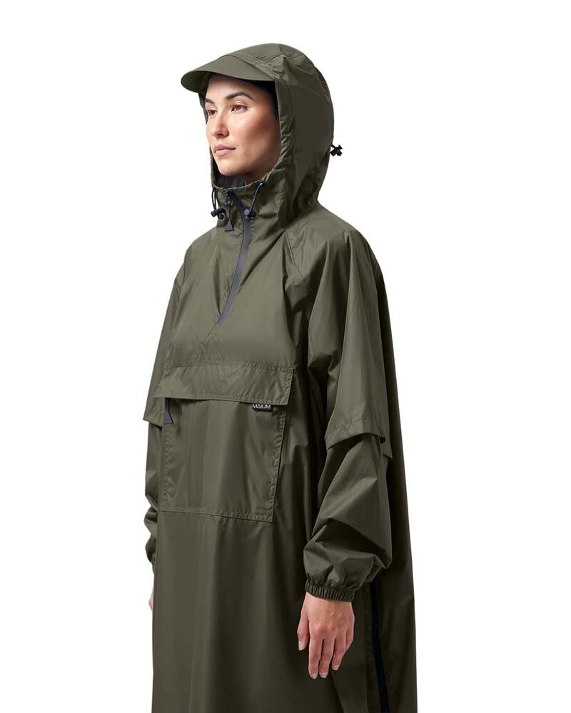 Maium Maium - regenponcho - army green Maium Maium - regenponcho - army green