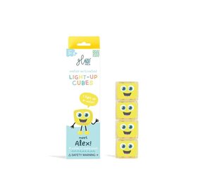 Glo Pals Glo Pals - light up cubes (set van 4) - alex