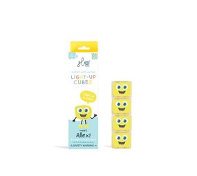Glo Pals Glo Pals - light up cubes (set van 4) - alex Glo Pals Glo Pals - light up cubes (set van 4) - alex
