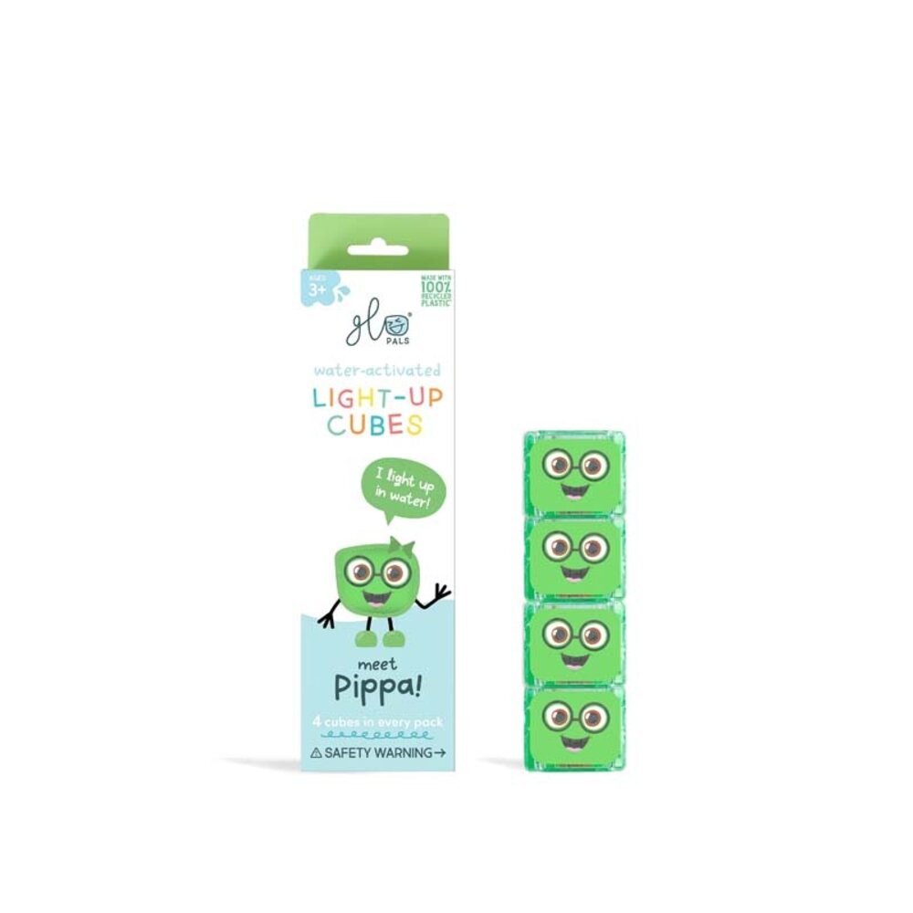 Glo Pals Glo Pals - light up cubes (set van 4) - pippa
