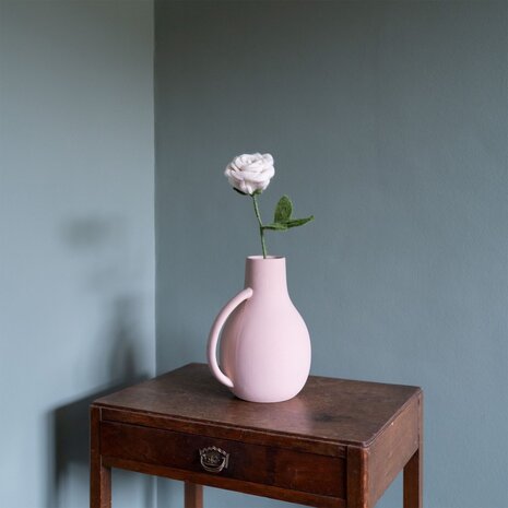 Sjaal met verhaal Sjaal met verhaal - bloem roos - wit Sjaal met verhaal Sjaal met verhaal - bloem roos - wit