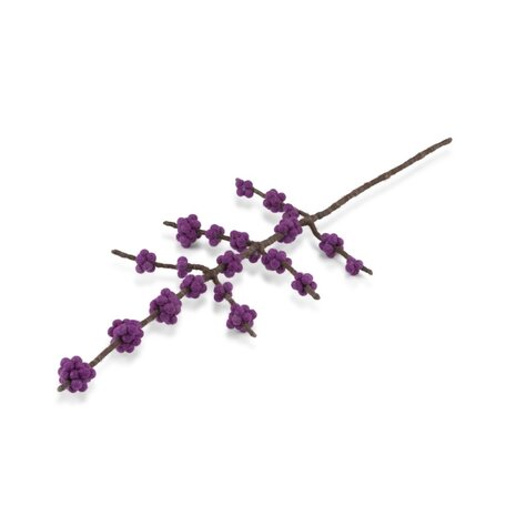 Sjaal met verhaal Sjaal met verhaal - tak bes callicarpa - paars Sjaal met verhaal Sjaal met verhaal - tak bes callicarpa - paars