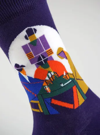 Kunstsokken Kunstsokken - de kaartspelers Kunstsokken Kunstsokken - de kaartspelers