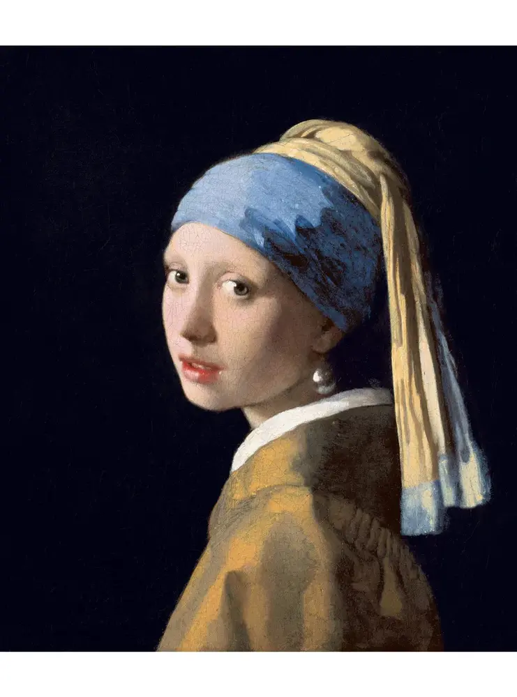 Kunstsokken Kunstsokken - meisje met de parel Kunstsokken Kunstsokken - meisje met de parel