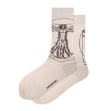 Kunstsokken Kunstsokken - vitruvian man