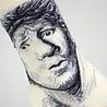 Kunstsokken Kunstsokken - zelfportret met baret