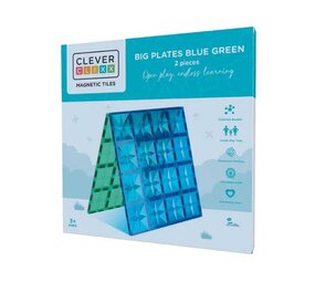 Cleverclixx Cleverclixx - big plates - blue green Cleverclixx Cleverclixx - big plates - blue green