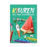 HÖNGRY Höngry - kleurboek - kleuren met Mimi Watermeloen