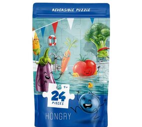 HÖNGRY Höngry - omkeerbare puzzel - de beste (24 stukken)