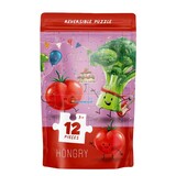 HÖNGRY Höngry - omkeerbare puzzel - mijn tomaatje (12 stukken)