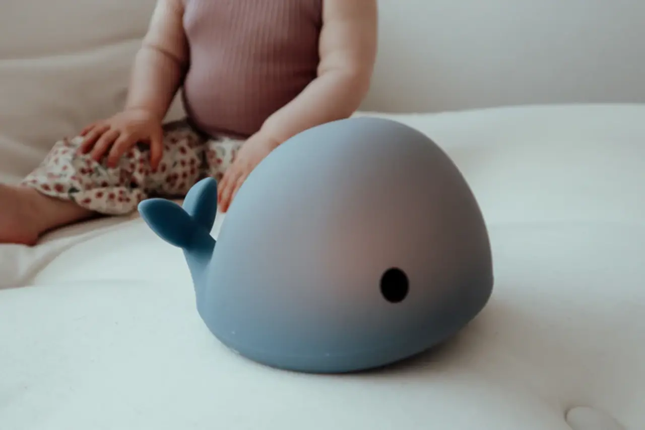 Flow Flow - nachtlampje - moby blauw