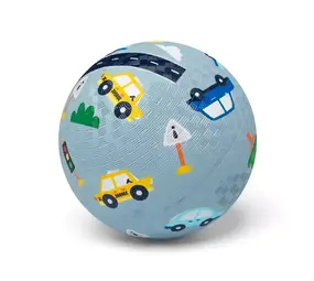 Little L Little L - grote rubber bal - auto's (18 cm)