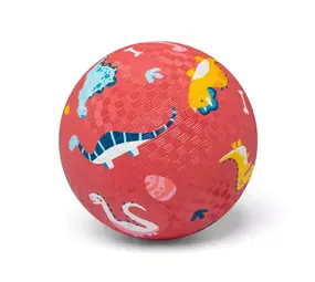 Little L Little L - grote rubber bal - dino's (18 cm)