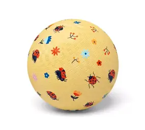 Little L Little L - grote rubber bal - lieveheersbeestjes (18 cm)