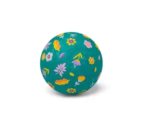 Little L Little L - kleine rubber bal - bloemen (13 cm)