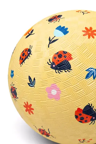 Little L Little L - grote rubber bal - lieveheersbeestjes (18 cm)