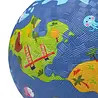 Little L Little L - kleine rubber bal - wereld (13 cm) Little L Little L - kleine rubber bal - wereld (13 cm)