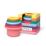 Little L Little L - stapelbekers - levendige kleuren Little L Little L - stapelbekers - levendige kleuren