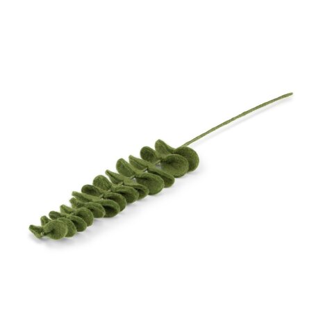 Sjaal met verhaal Sjaal met verhaal - tak eucalyptus - donkergroen