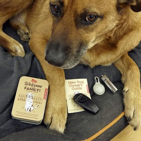 Kikkerland Kikkerland - kit - hond welcome to the family Kikkerland Kikkerland - kit - hond welcome to the family