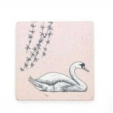 Ask a duck Ask a duck - tegel natuursteen - zwaan