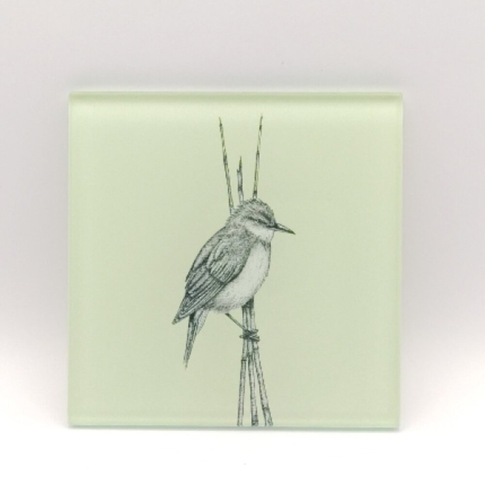 Ask a duck Ask a duck - onderzetter glas - rietzanger Ask a duck Ask a duck - onderzetter glas - rietzanger